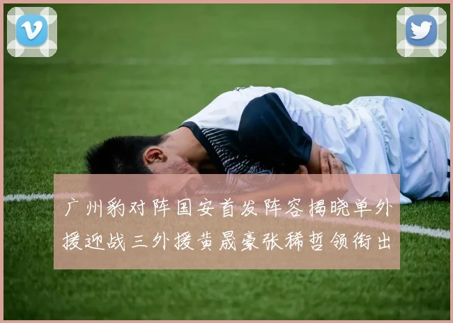 广州豹对阵国安首发阵容揭晓单外援迎战三外援黄晟豪张稀哲领衔出战